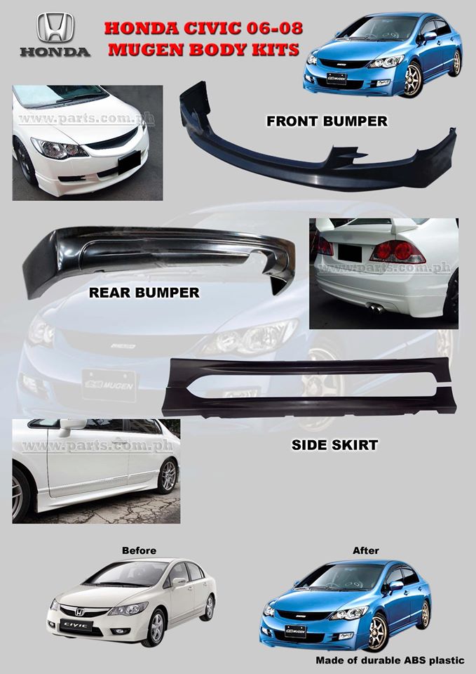 Civic 06-08 - Body Kit Mugen Style - TwinCell