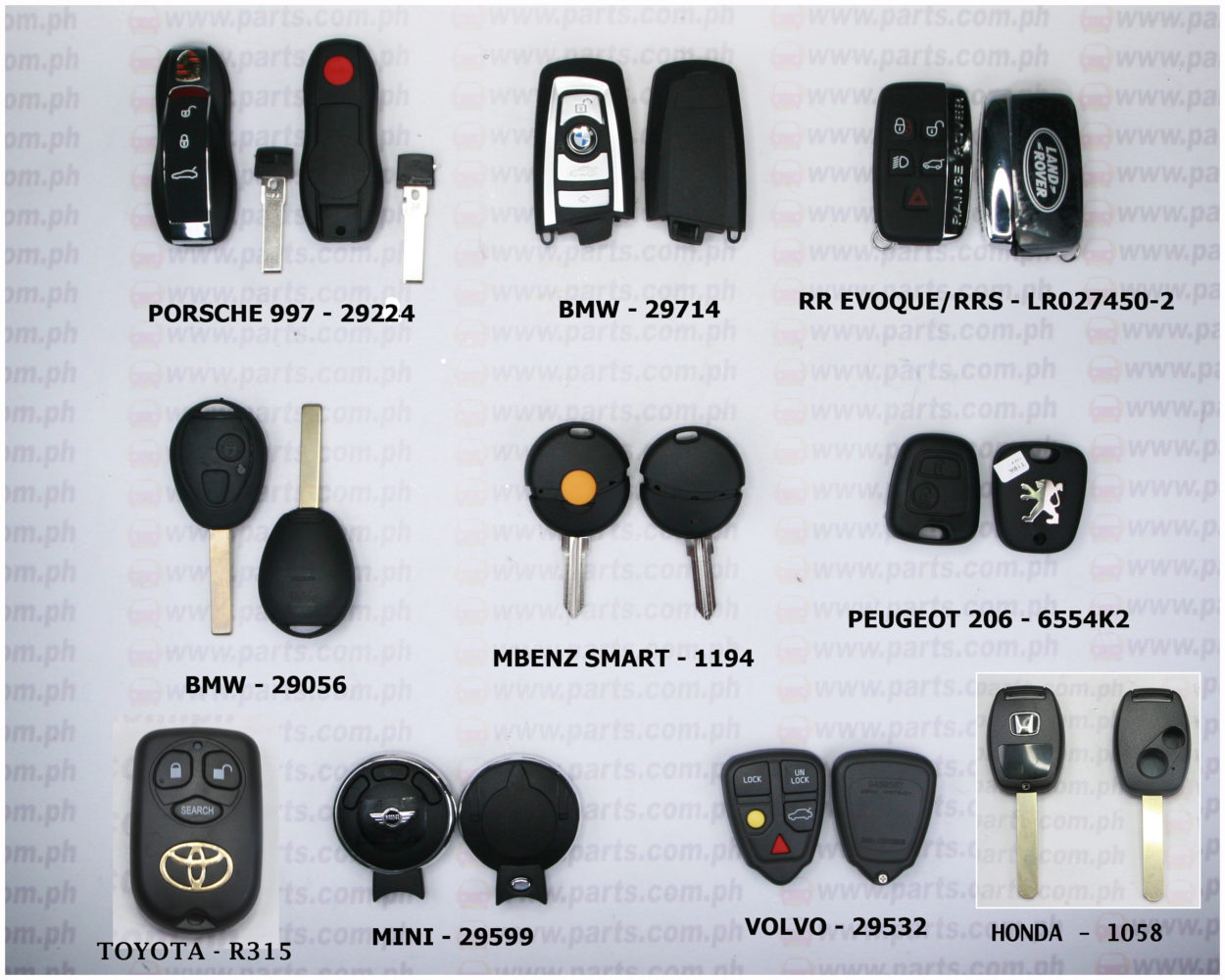 Key Remote Casing - Twincell